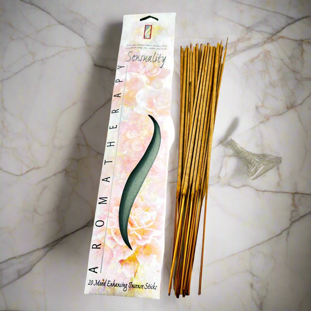 20 Incense Sticks Aromatherapy Mood Enhance Rose
