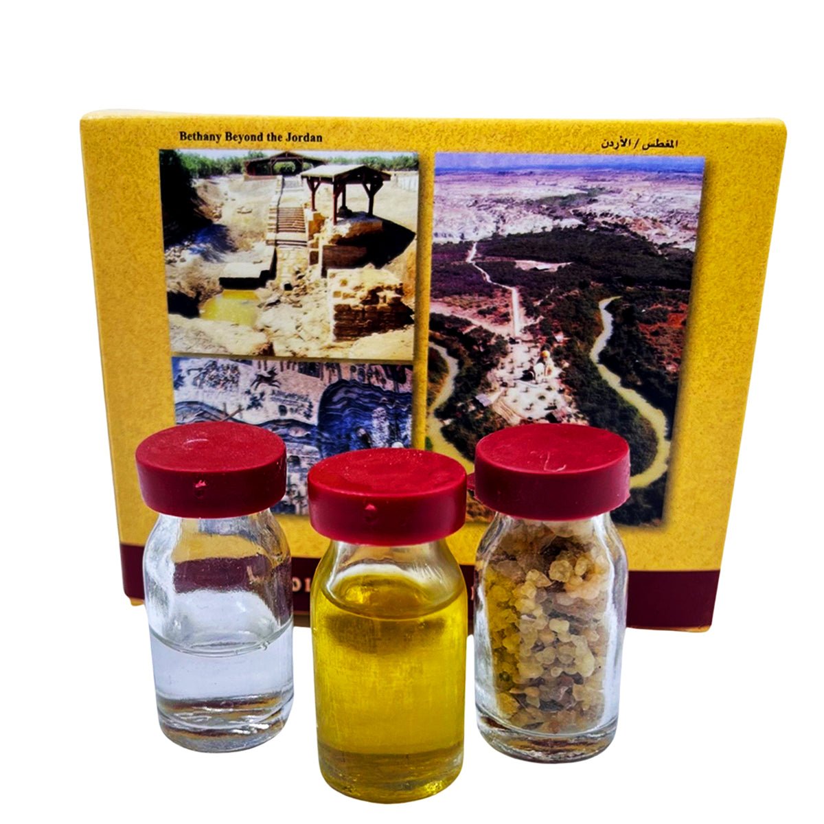 3 pcs Blessing Set Holy Oil Water Incense