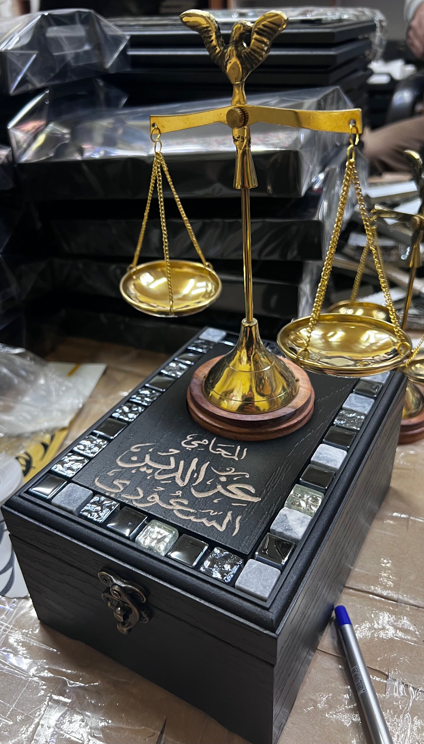 Lawyer Balance and Box Lawyer / Judge Gift Set