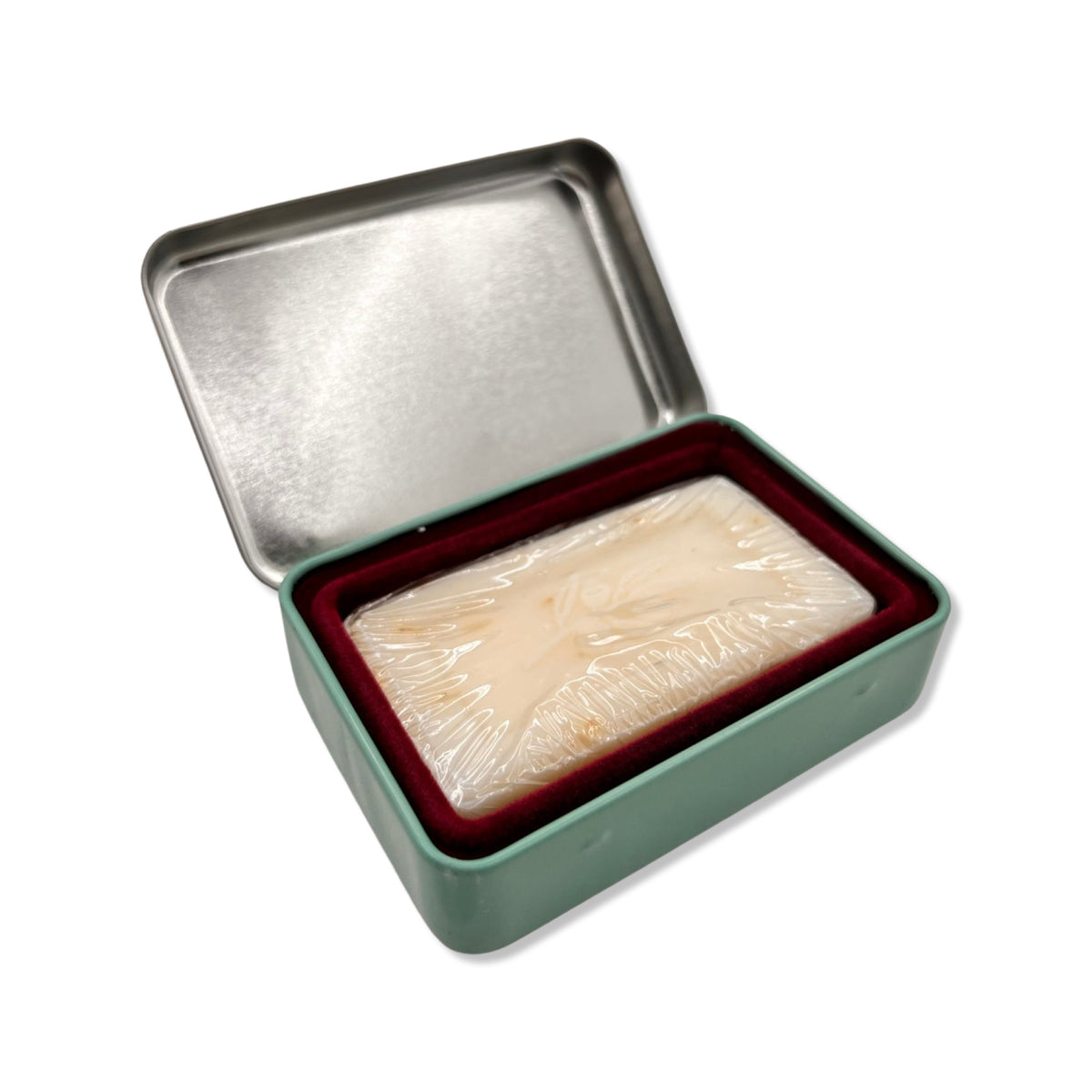 Olive Oil & Natural Essentials Soap Metal Tin