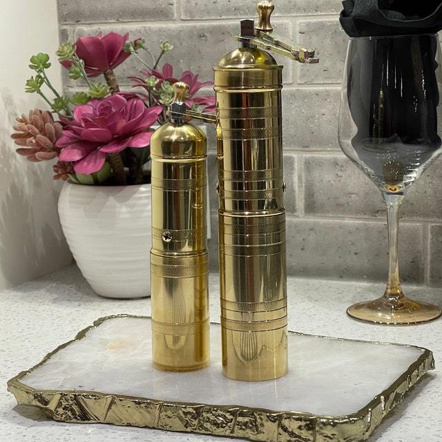 Coffee Grinder Solid Brass