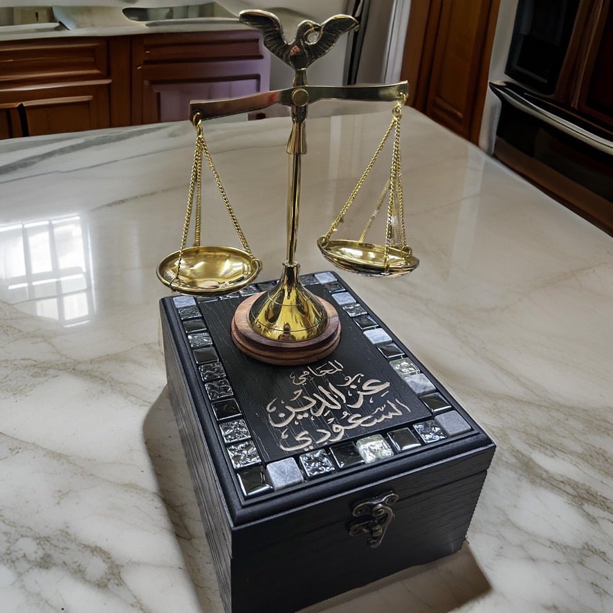 Lawyer Balance and Box Lawyer / Judge Gift Set