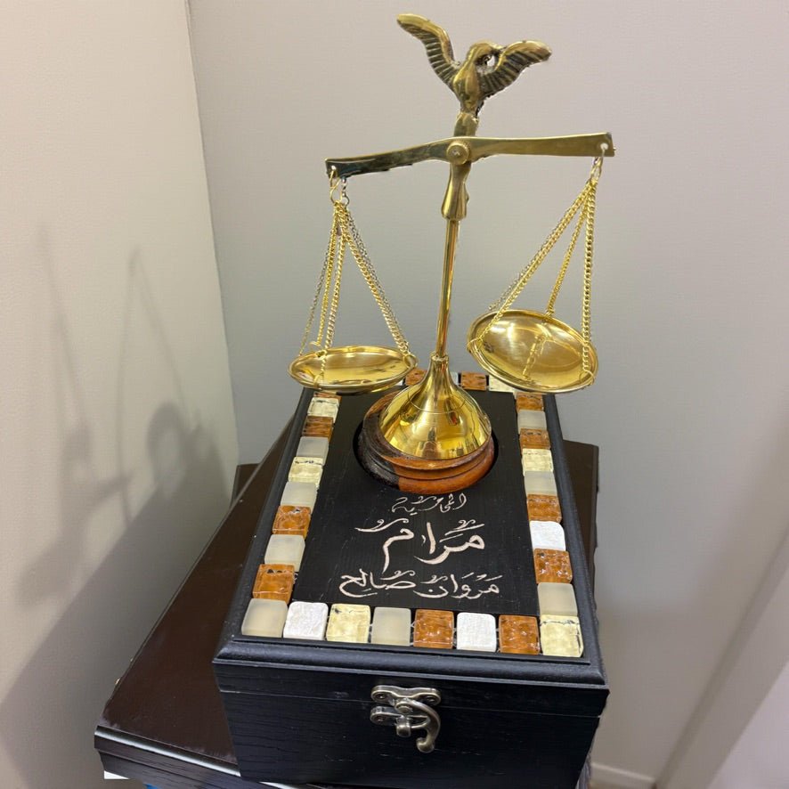 Lawyer Balance and Box Lawyer / Judge Gift Set