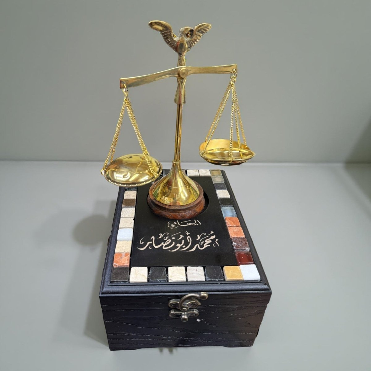 Lawyer Balance and Box Lawyer / Judge Gift Set