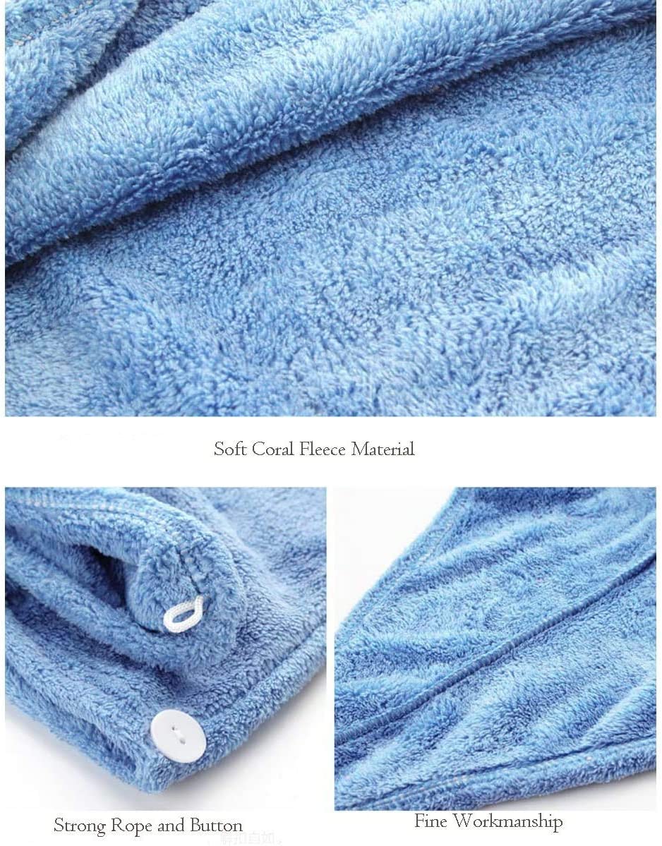 Microfiber Hair Drying Towel, Hair Towel Wrap Dry Hair Hat