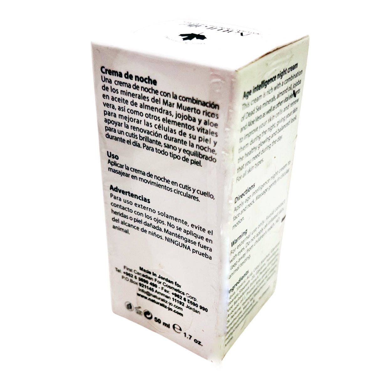 Naturaliz Age Intelligence Night Cream