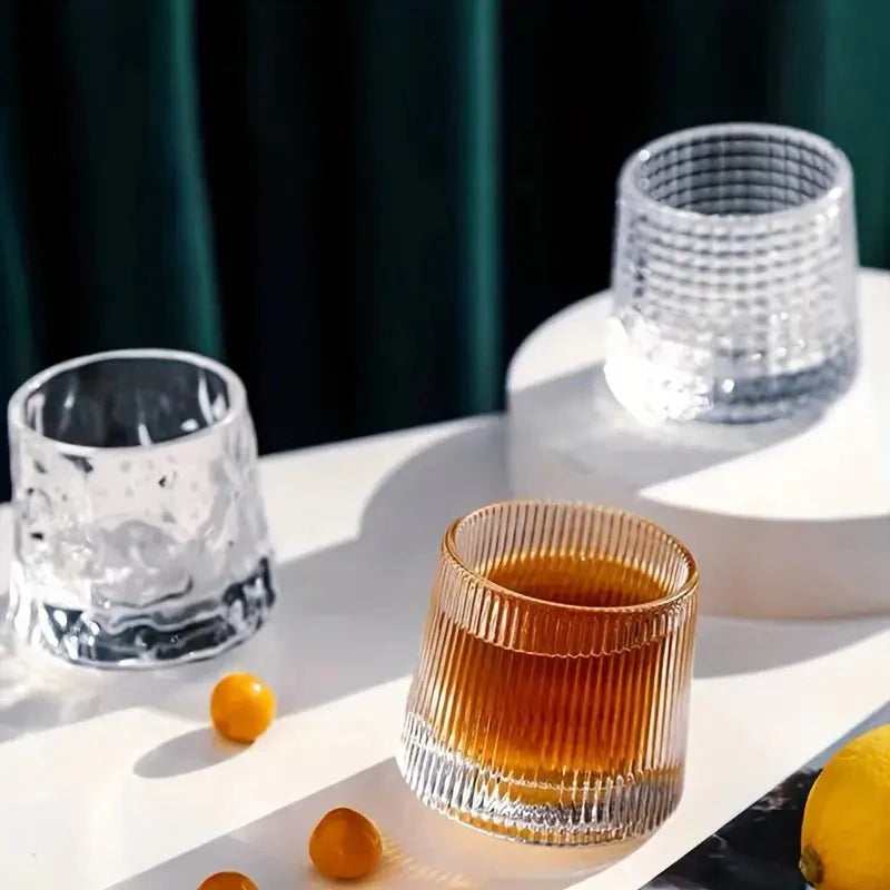 Old Fashioned Dancing Glass Spinning/Swirling Glasses Tumbler