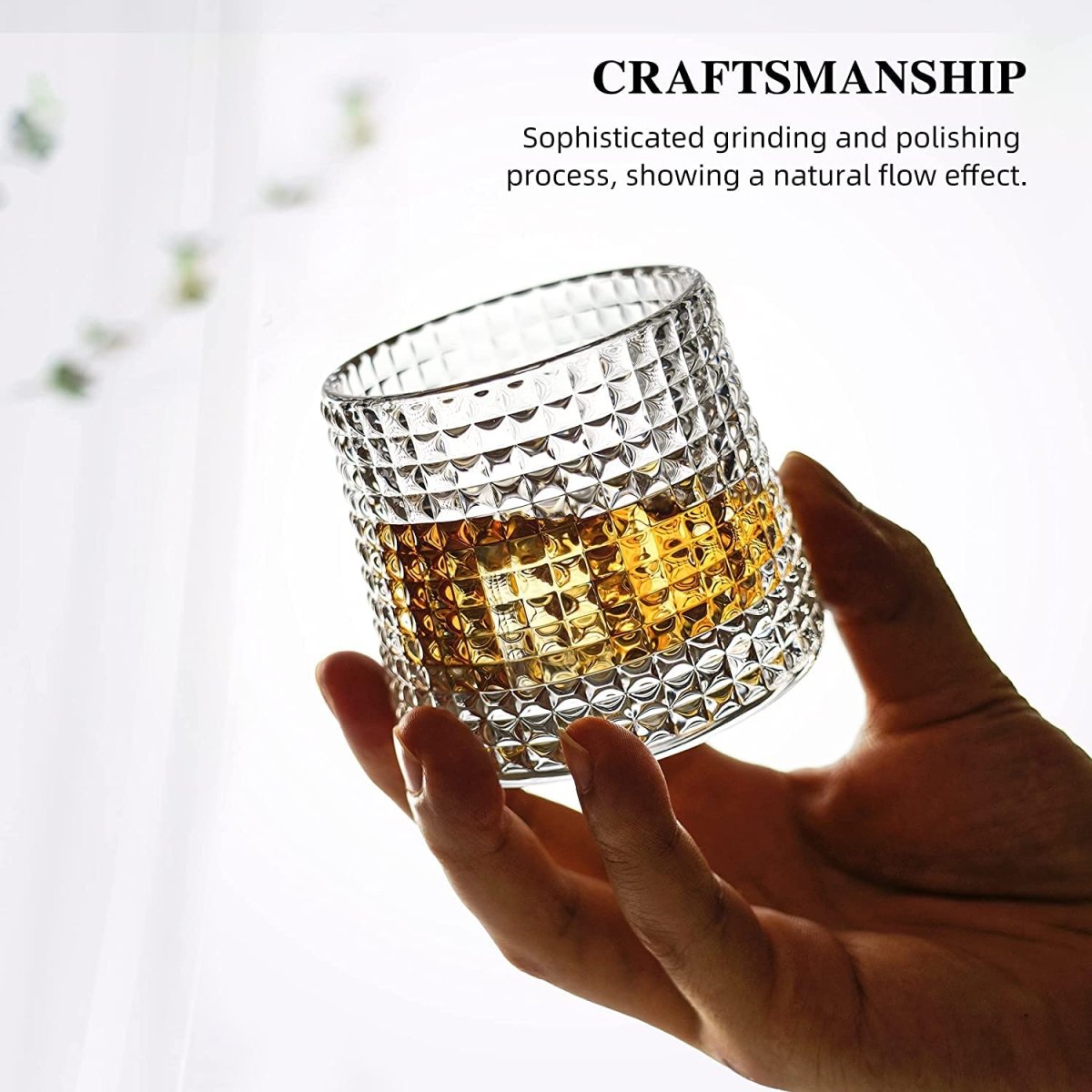 Old Fashioned Dancing Glass Spinning/Swirling Glasses Tumbler