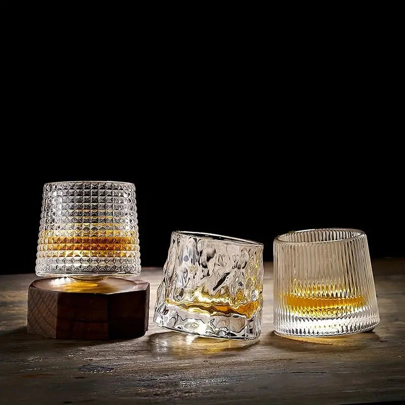 Old Fashioned Dancing Glass Spinning/Swirling Glasses Tumbler