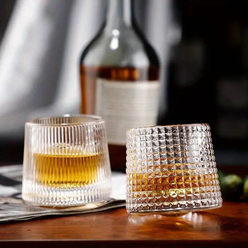 Old Fashioned Dancing Glass Spinning/Swirling Glasses Tumbler