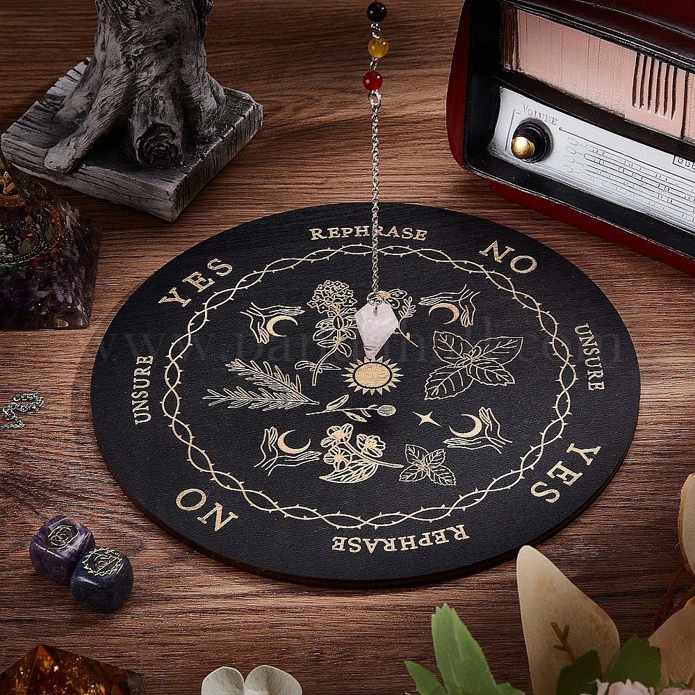 Plant Pattern Pendulum Board Dowsing Divination