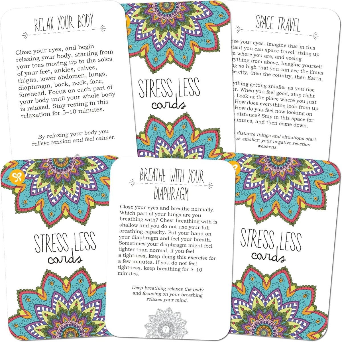 Stress Less Card Decks