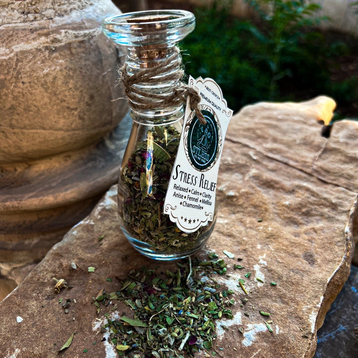 Stress Relief Natural Herbs Mixture Calm & Anxiety