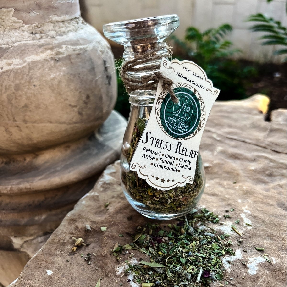 Stress Relief Natural Herbs Mixture Calm & Anxiety