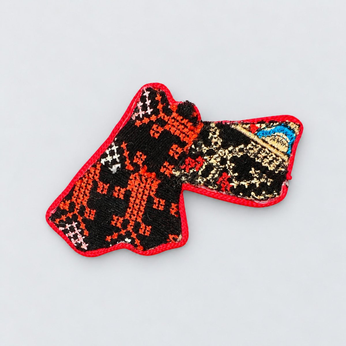 Tatreez Jordan Map Magnet