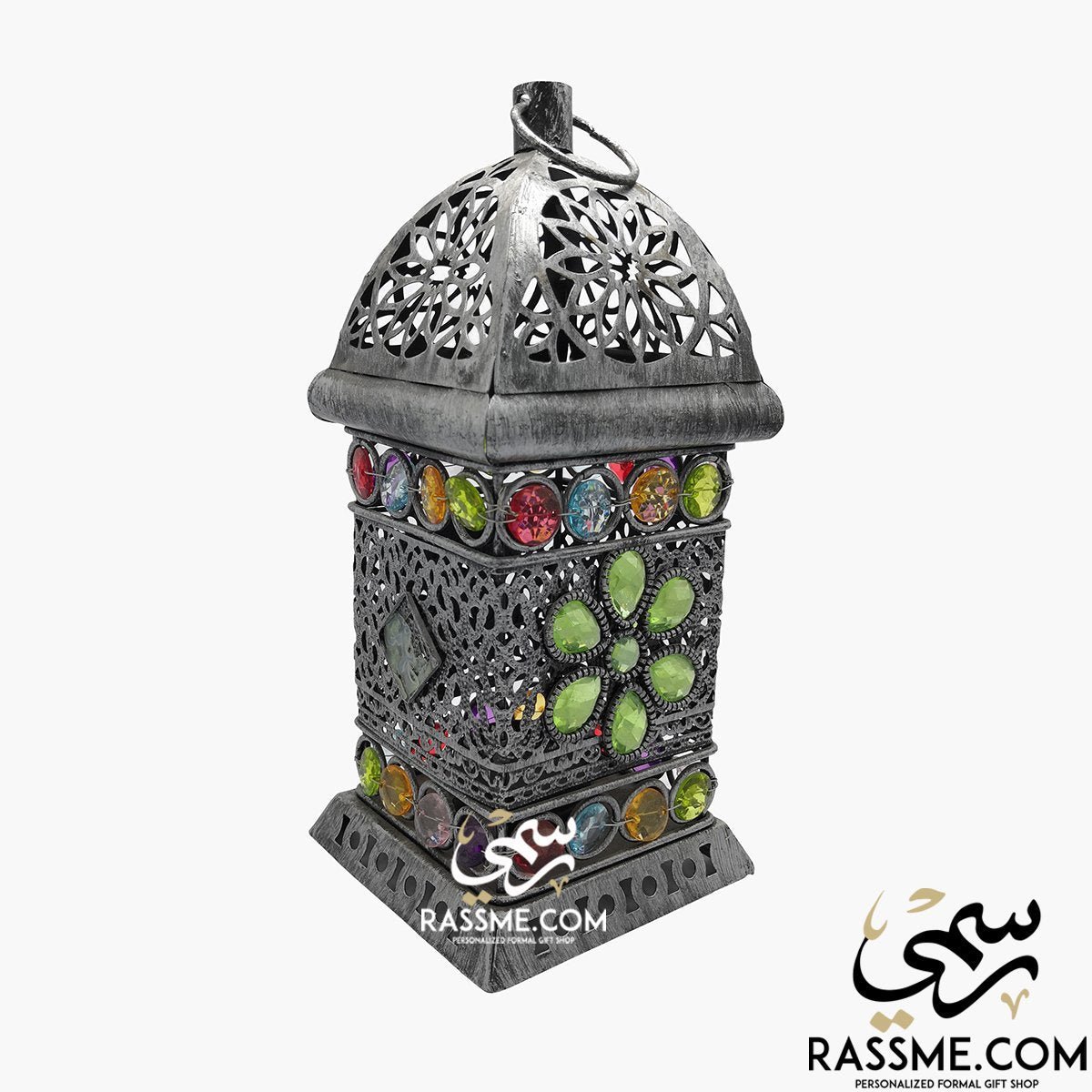 Candle House Arabian Glass Lantern Desk