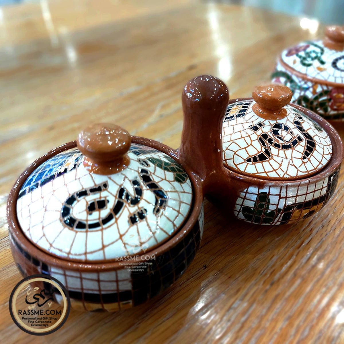 Clay Olive Oil & Thyme Handmade - Zeit w Zaater - سيراميك زيت وزعتر