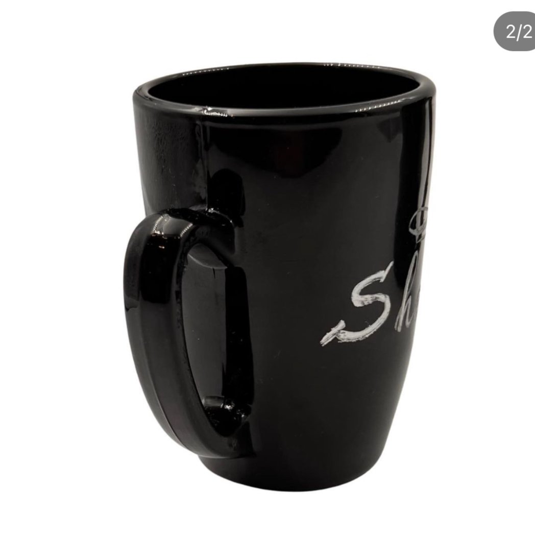 Customized Ceramic Black Mug