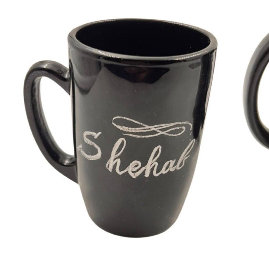 Customized Ceramic Black Mug