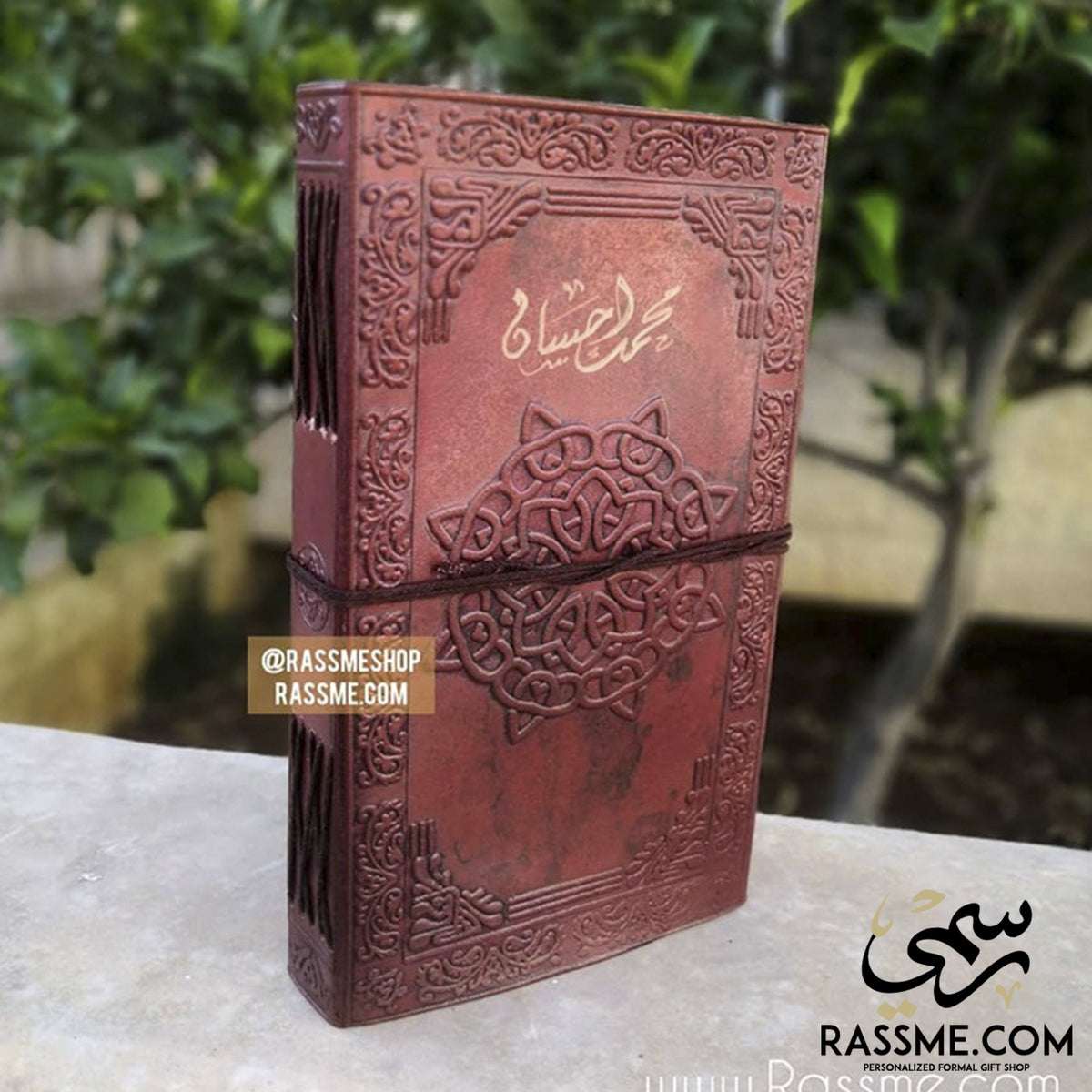 Leather Authentic Notebook Antique Paper - Free Engraving