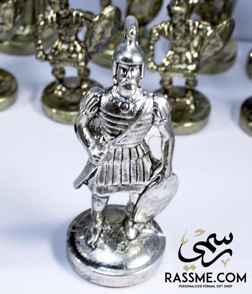Full Chess Set Pieces Mid Age theme