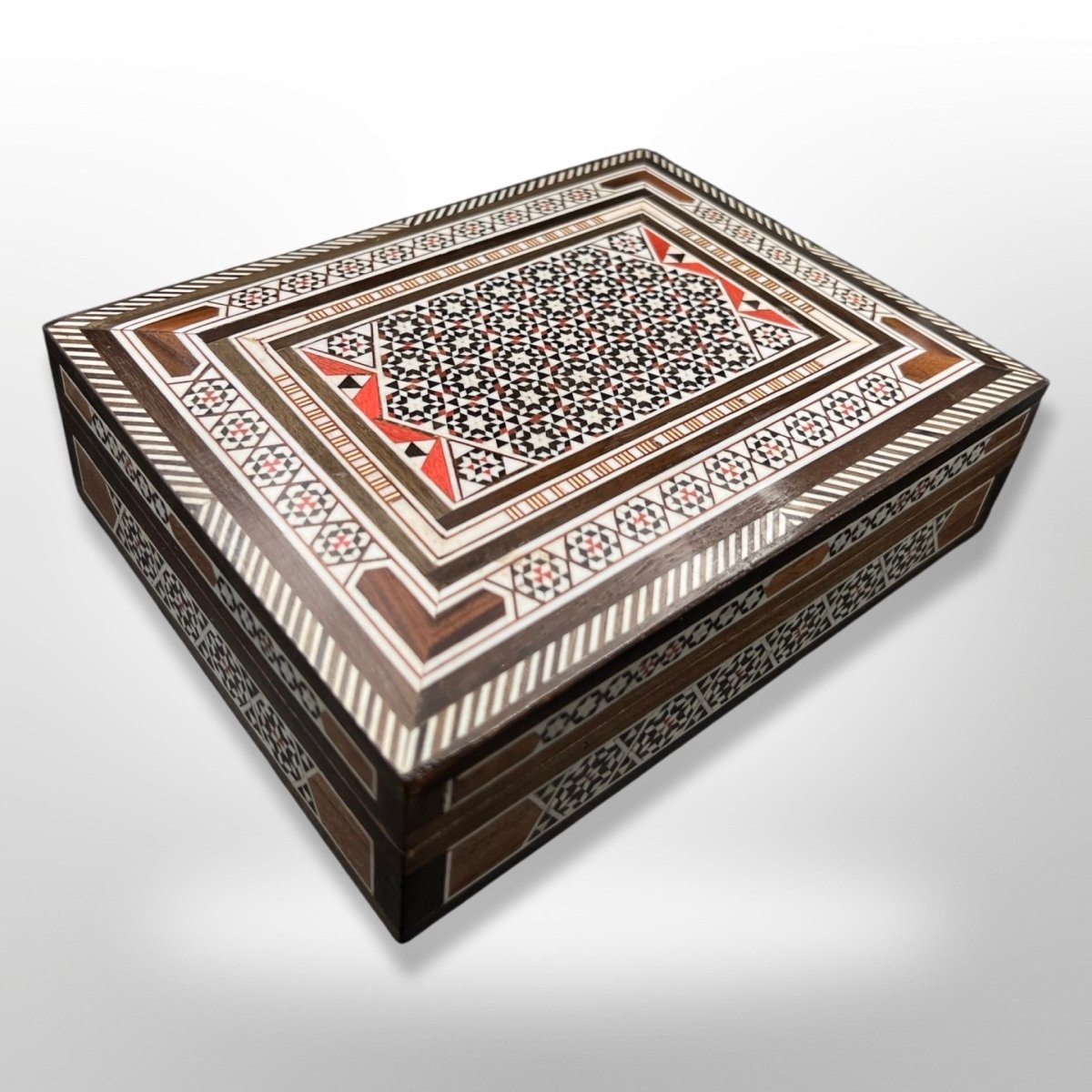 Handcrafted Arabisc Mosaic Jewelry Box