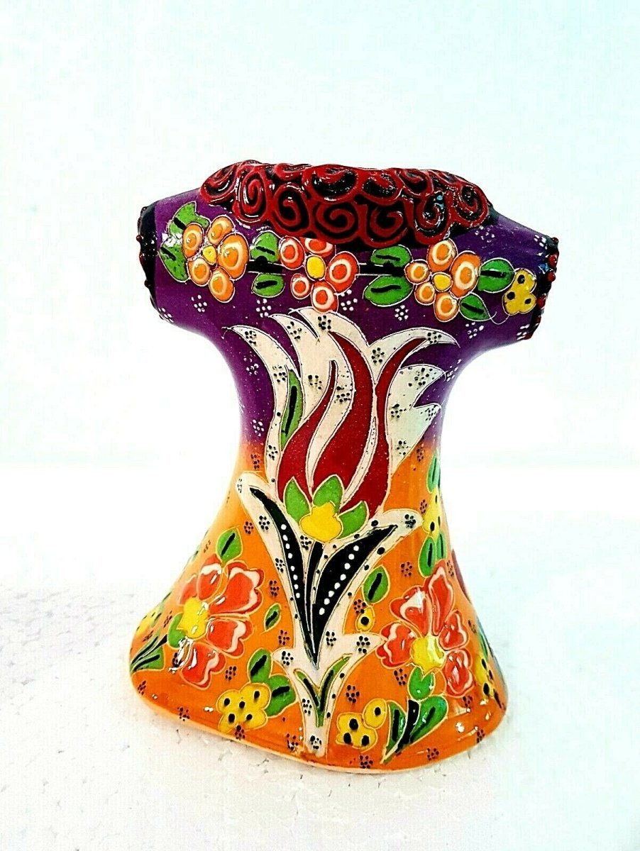 Handmade Handprinted Turkish Ceramic KAFTAN