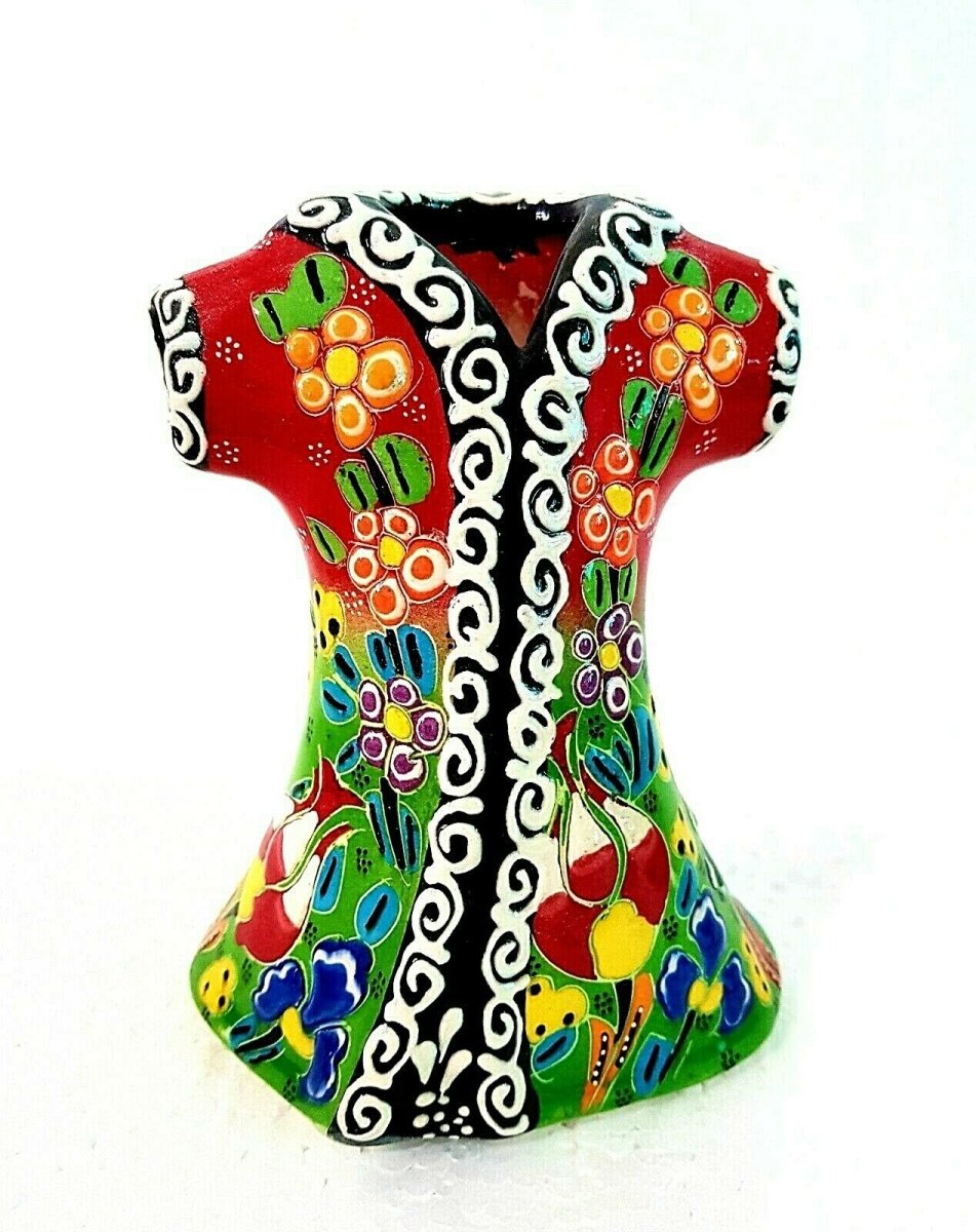 Handmade Handprinted Turkish Ceramic KAFTAN