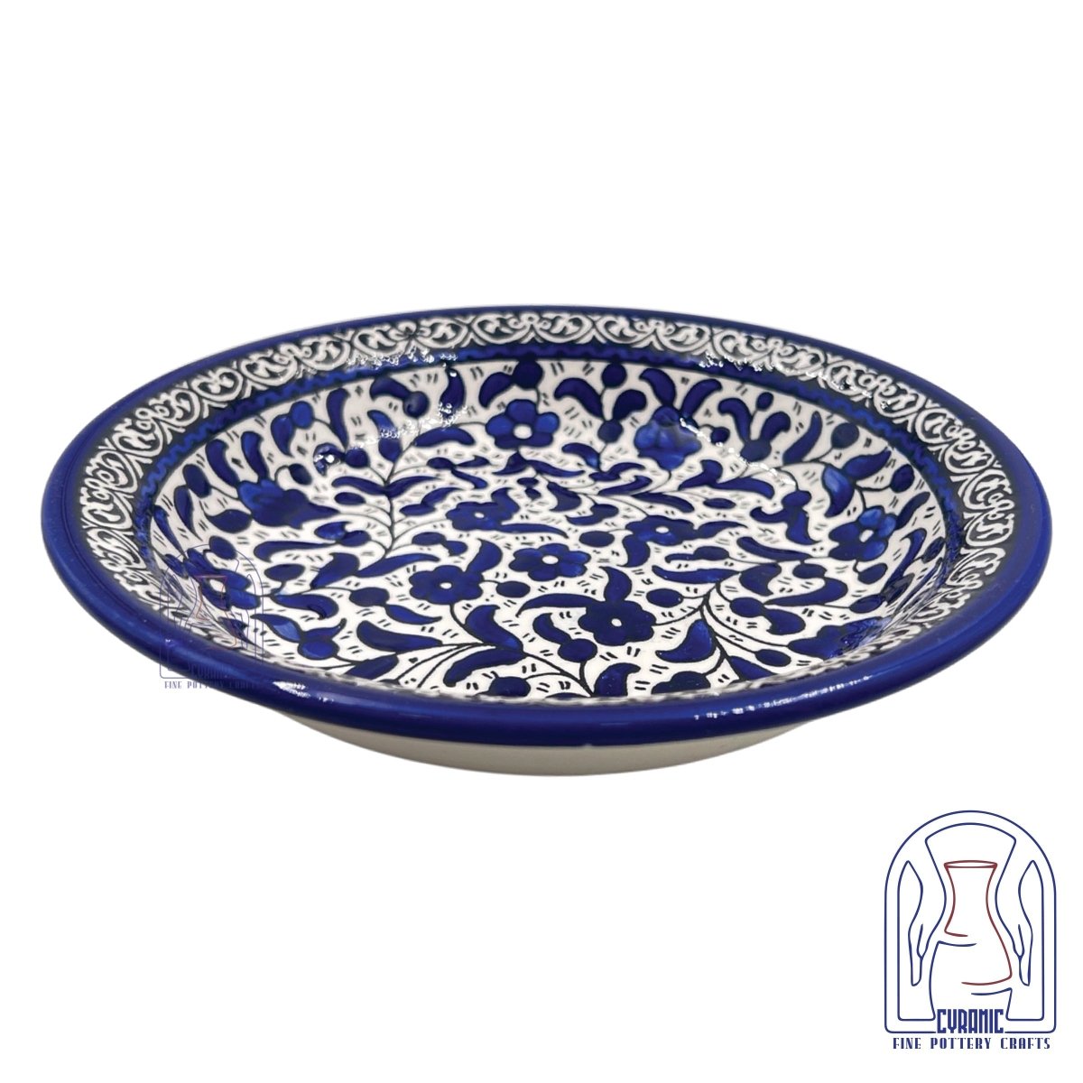Hebron ceramic pottery Pan Plate