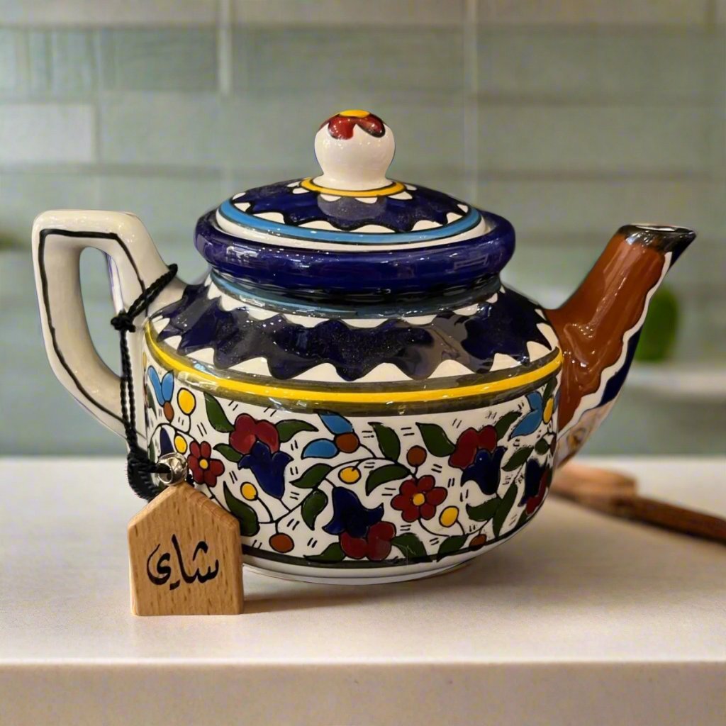 Hebron ceramic pottery Tea pot سيراميك خليلي