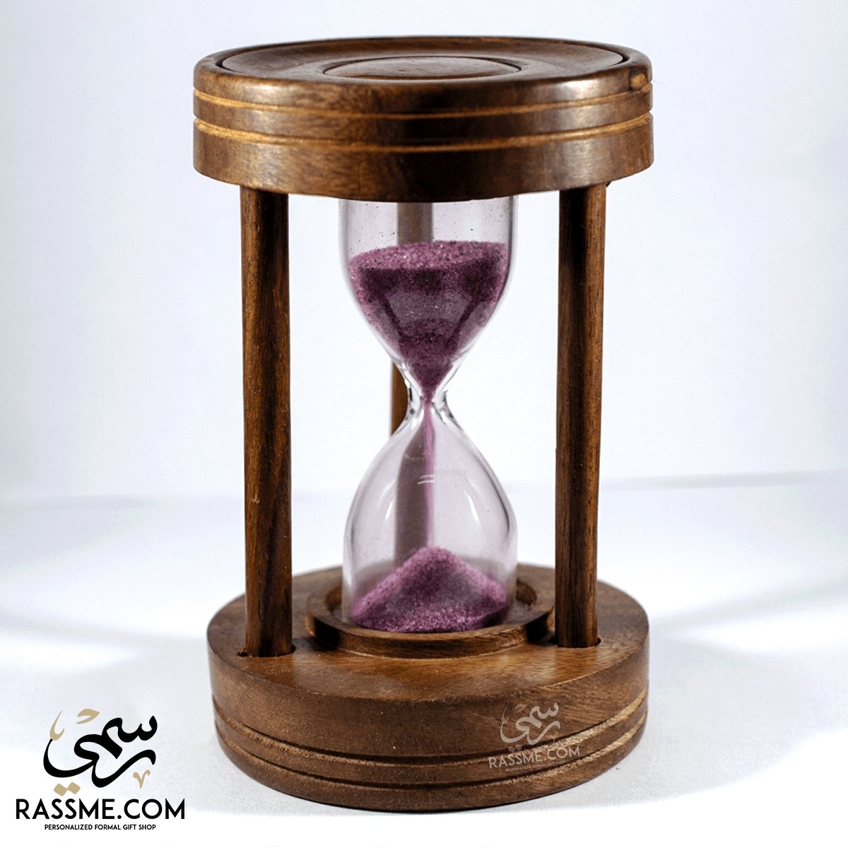 Hourglass Rosewood Sand Clock