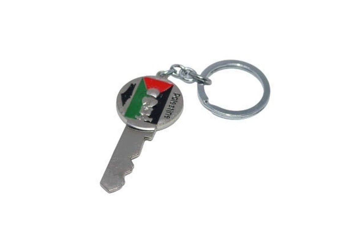 Handalah Palestinian Key Map Keychain