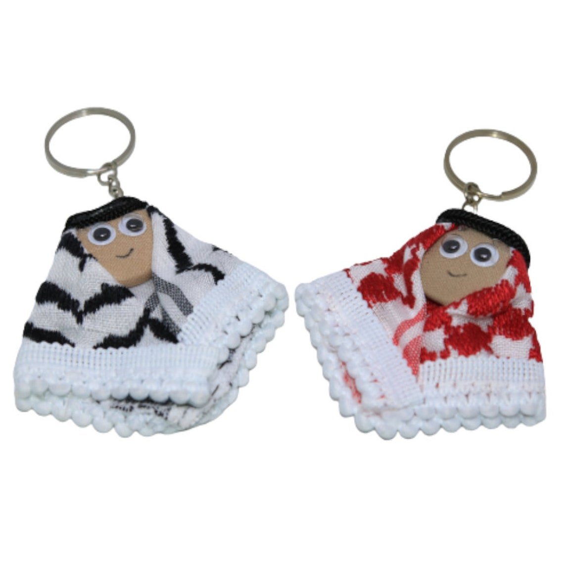 Palestine , Keffiyeh , Joardan , Shemagh , Key Chain , Free Palestine , Hattah , Key ring , Arabian , Key Chain Gift , Middle east Souvenir