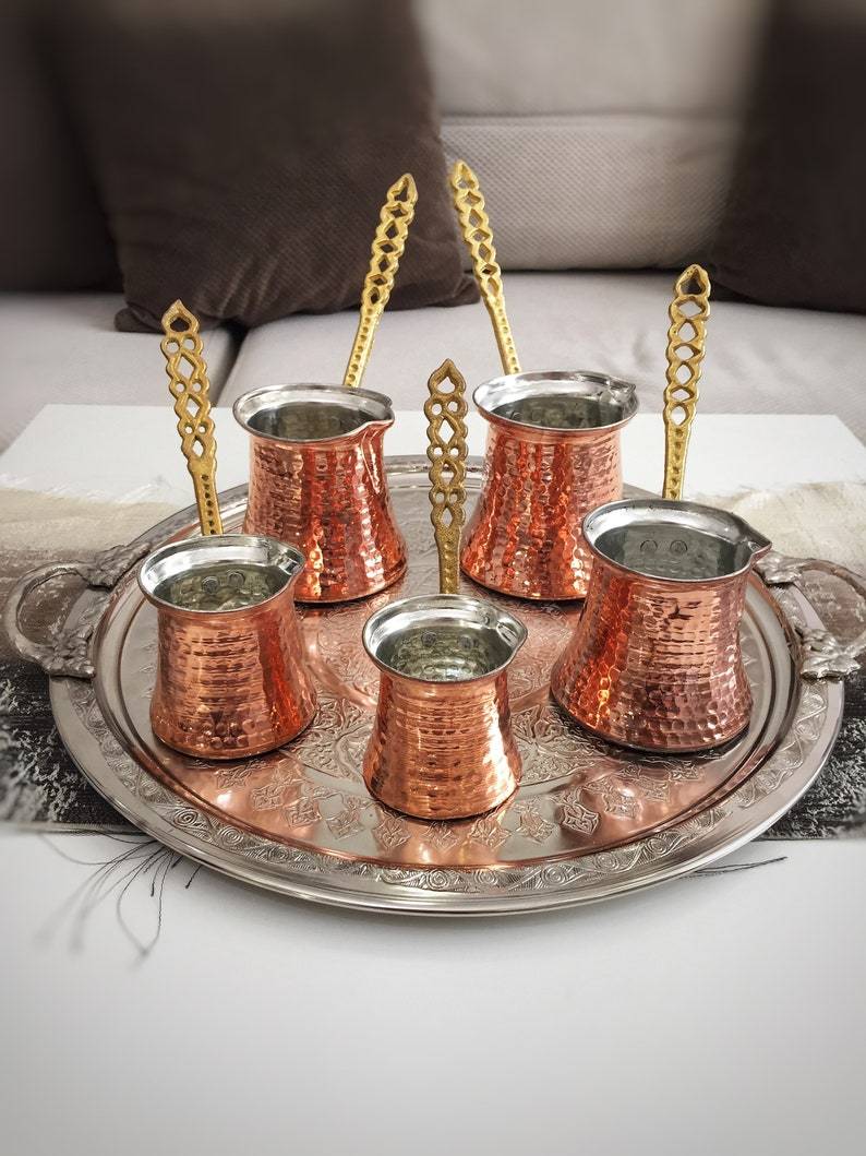 Handmade Copper Coffee Maker, Cezve, Turkish Coffee Maker, Coffee Pot