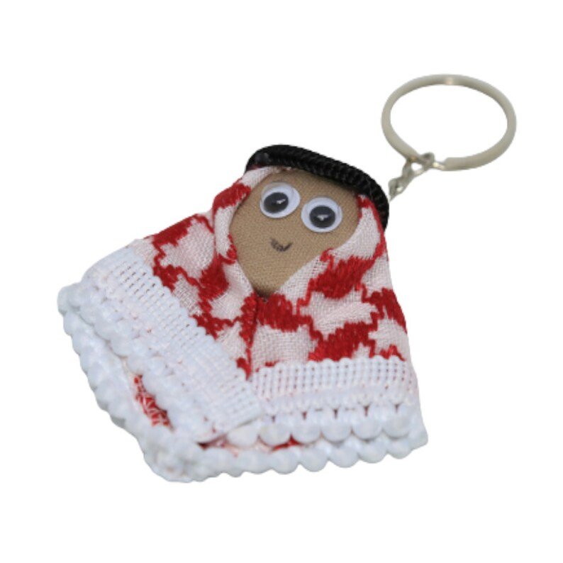 Palestine , Keffiyeh , Joardan , Shemagh , Key Chain , Free Palestine , Hattah , Key ring , Arabian , Key Chain Gift , Middle east Souvenir