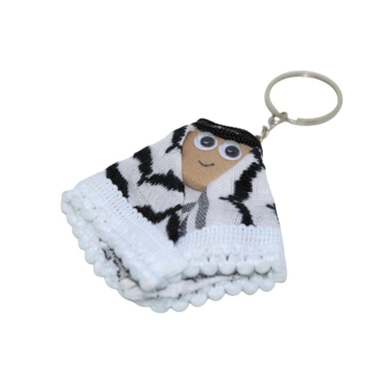 Palestine , Keffiyeh , Joardan , Shemagh , Key Chain , Free Palestine , Hattah , Key ring , Arabian , Key Chain Gift , Middle east Souvenir
