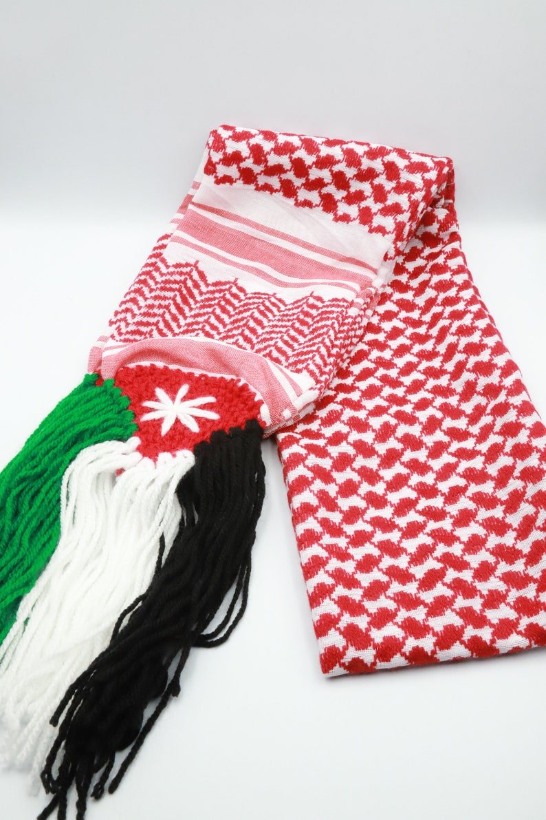 Hatta Keffiyeh Shemagh Kuffiyeh Shmaagh Scarf شماغ حطة
