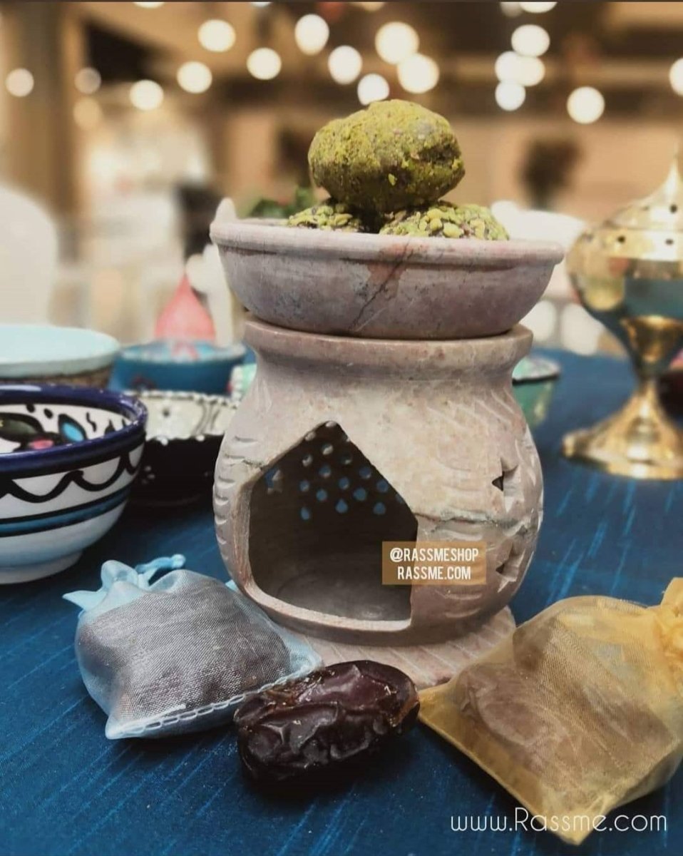 Marble Incense Oil Warmer
