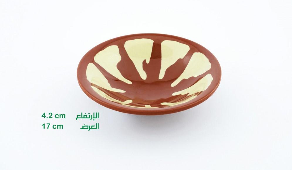 Mediterranean Foul Hummus Plate Melamine صحن فول أردني