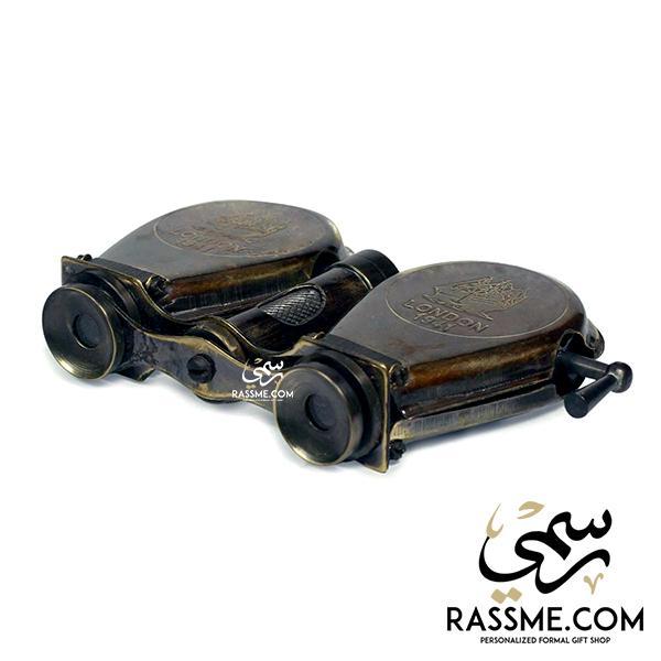 Solid Brass Opera Kelvin Telescope Pocket Folding Binocular - Free Engraving