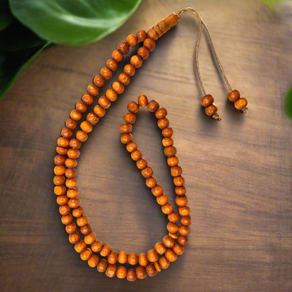 100 Wooden Beads Prayer Beads