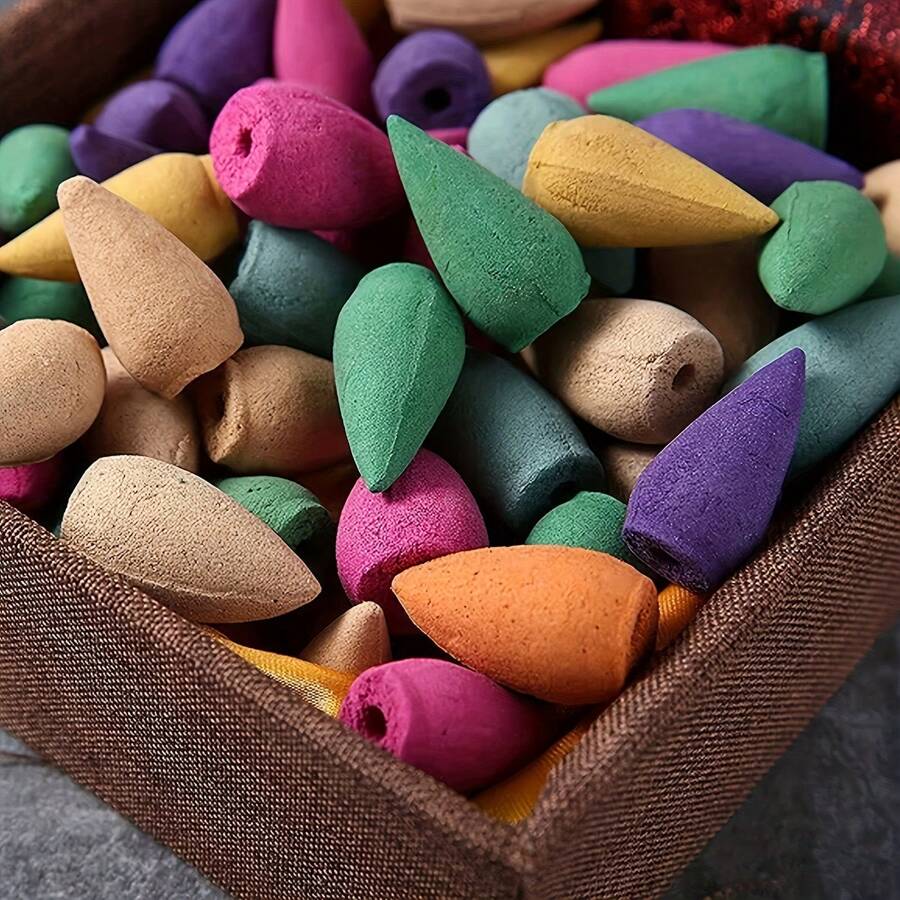 120 Natural Backflow Incense Cones