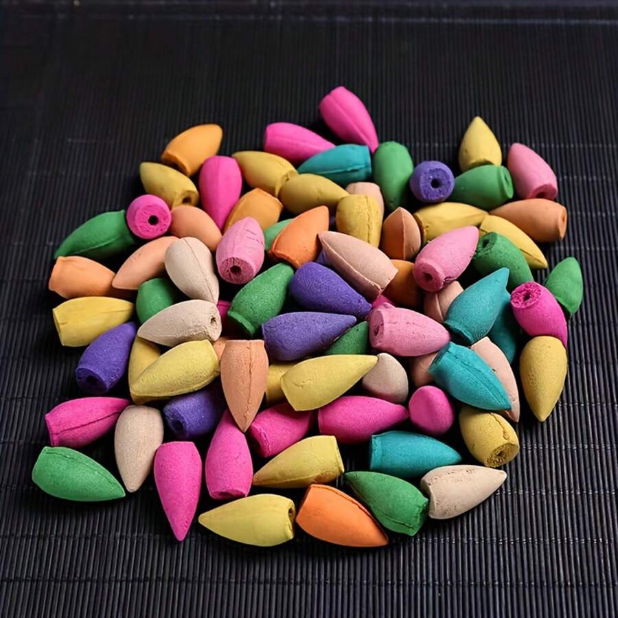 120 Natural Backflow Incense Cones