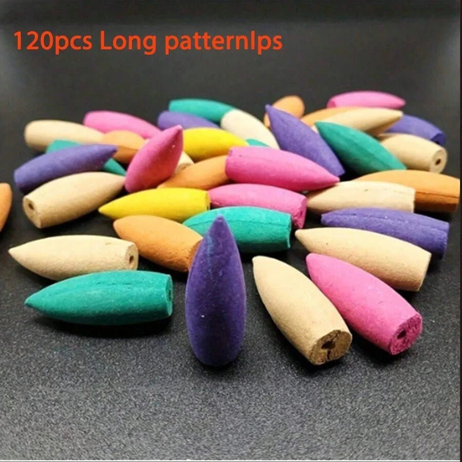 120 Natural Backflow Incense Cones