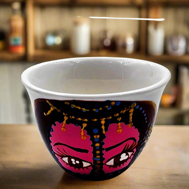 Arabic Coffee Cup Bedouin Women