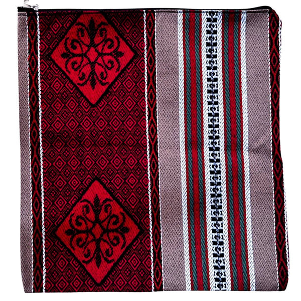 Bedouin Wool Embroidered Cushion Throw Pillow