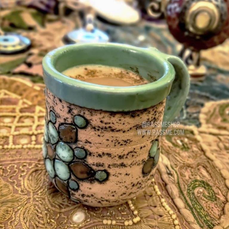 Big Coffee Mug Handcrafted Nabateans - STLESS