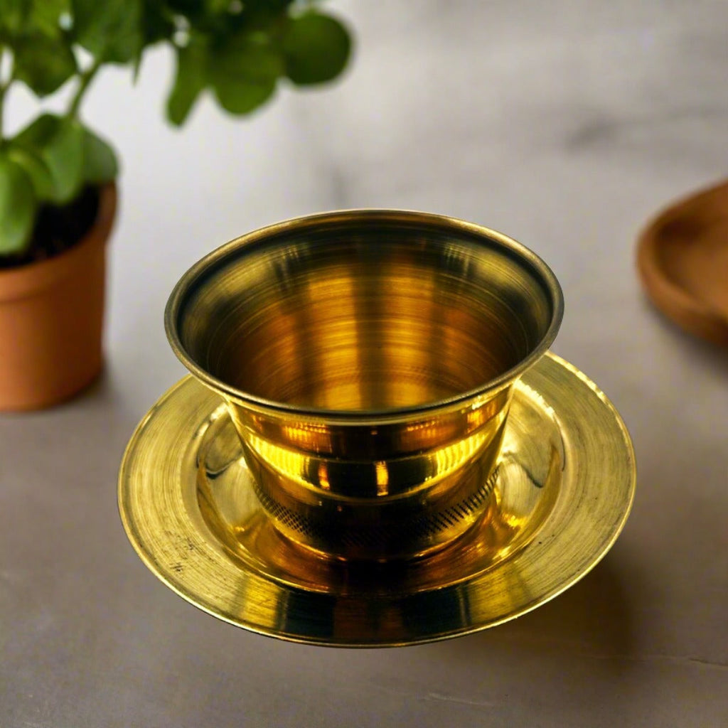 Brass Coffee Cup - STLESS