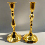 Candle Holder Brass Column