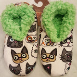 Catitude Fuzzy Feet Slipper Fur Cats non skid